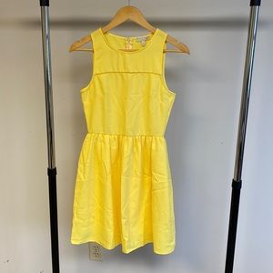 GB Yellow high neck dress